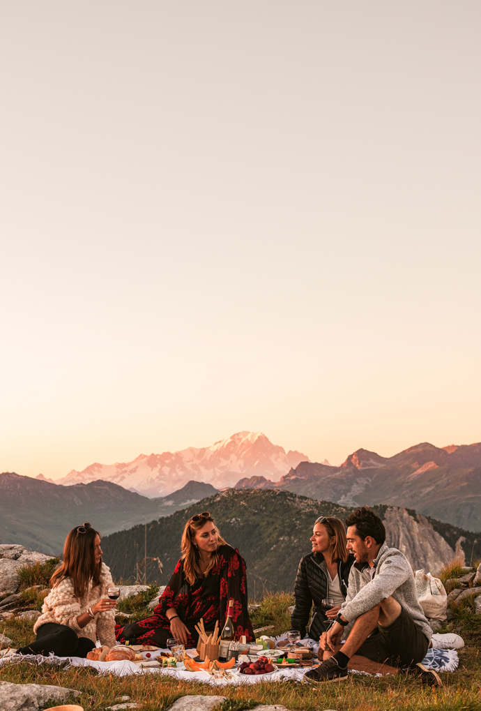 Picnic in the mountains